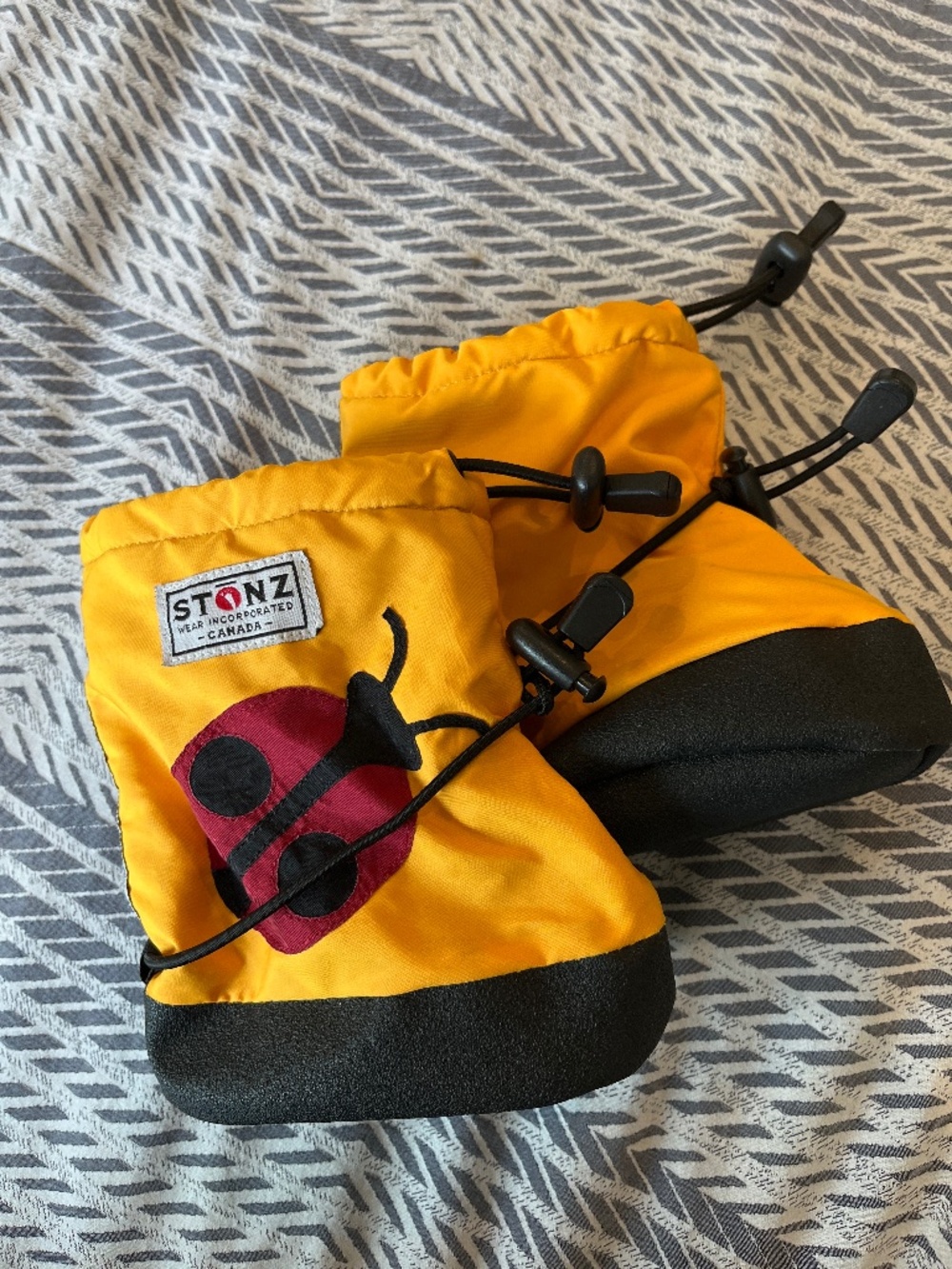 STONZ Ladybug Baby Booties